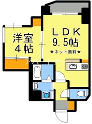 鴨池駅 徒歩2分 4階の物件間取画像